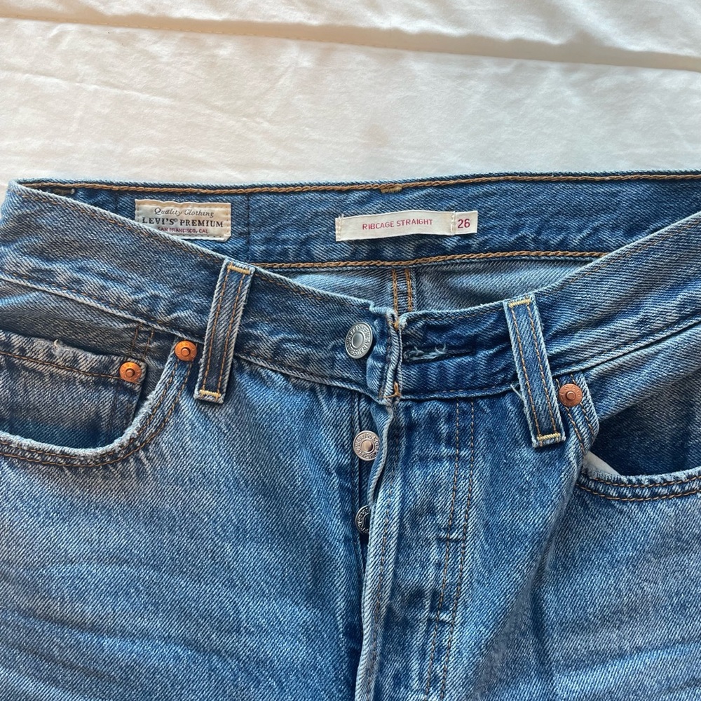 Levi Ribcage Straight Jeans